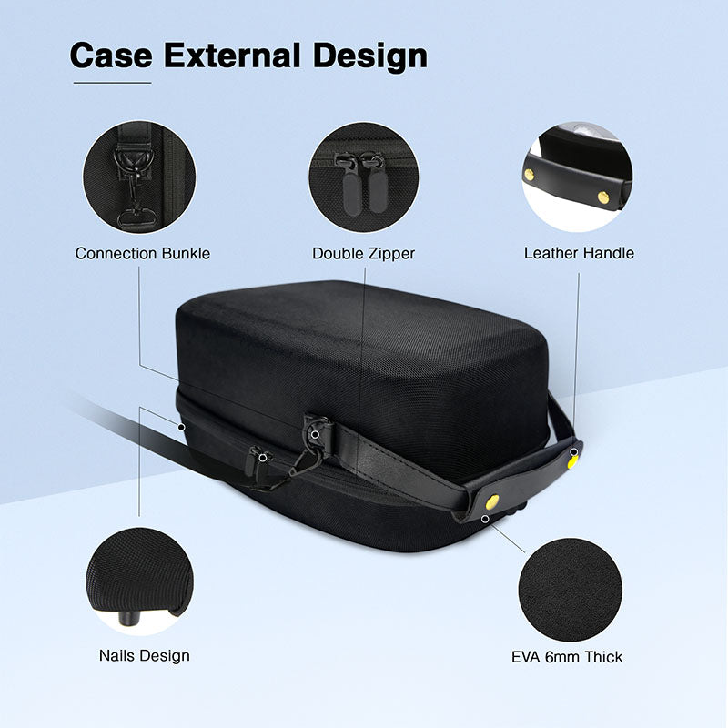 Mytrix Portable Hard Shell Travel Case Storage For PS VR2 Mytrix Portable Hard Shell Travel Case Storage For PS VR2
